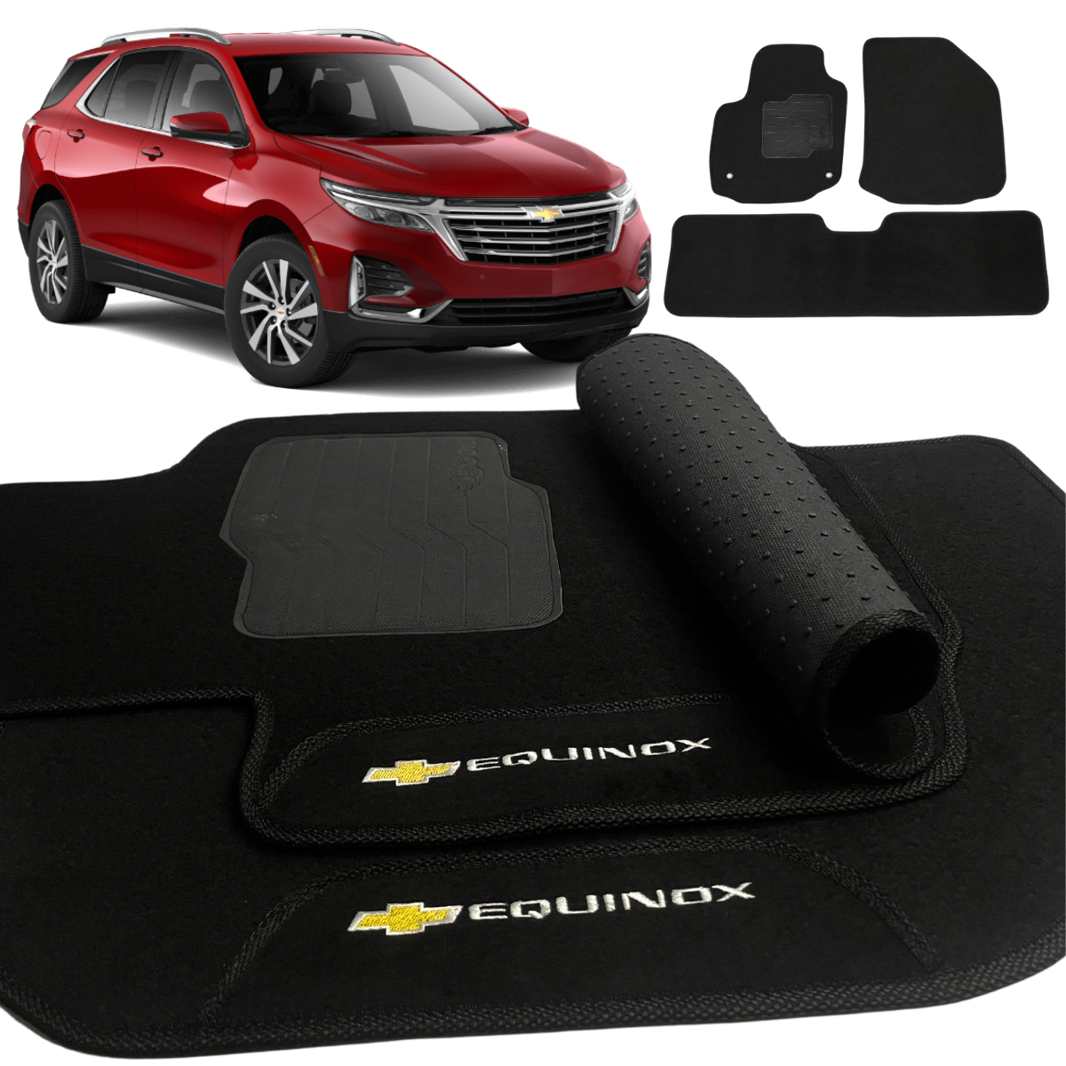 TAPETE CARPETE EQUINOX 2017 A 2024 3 PEÇAS