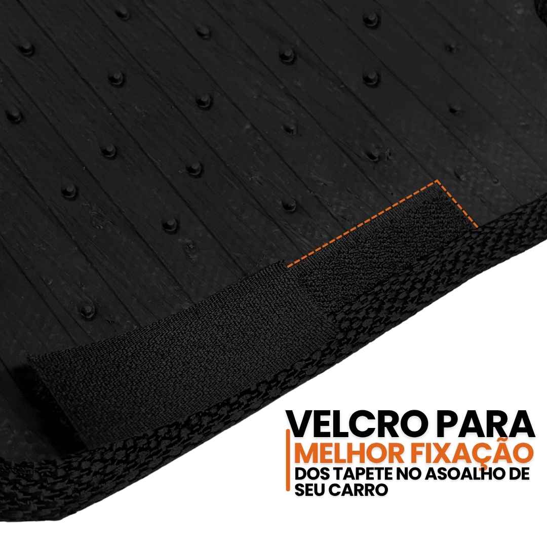 TAPETE BORRACHA PREMIUM JEEP WRANGLER 2007 A 2023 4 PEÇAS