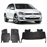 JOGO DE TAPETE BANDEJA PREMIUM GOLF 2012 A 2017 (MK7) - COMPLETO