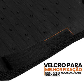 TAPETE BORRACHA PREMIUM ESCORT 1983 A 2004 4 PEÇAS