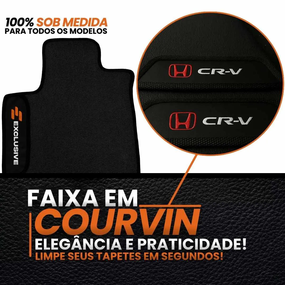 TAPETE BORRACHA PREMIUM ICAR 2022 A 2024 3 PEÇAS