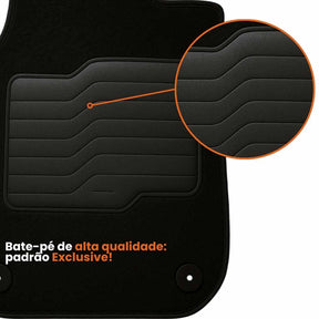 KIT TAPETES CARPETE PORTA MALAS + INTERNOS ONIX SEDAN 2020 A 2025