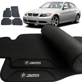 TAPETE BORRACHA PREMIUM BMW 325i 2006 A 2012 4 PEÇAS