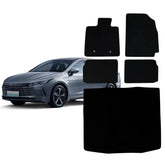 KIT TAPETES CARPETE PORTA MALAS + INTERNOS BYD KING 2023 A 2025