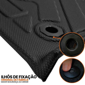 JOGO DE TAPETE BANDEJA PREMIUM MACAN 2014 A 2022 - COMPLETO