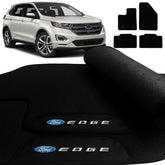 TAPETE BORRACHA PREMIUM FORD EDGE 2007 A 2014 PRETO 4 PEÇAS