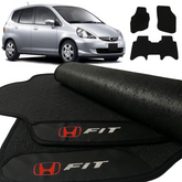 TAPETE BORRACHA PREMIUM FIT 2004 A 2008 3 PEÇAS