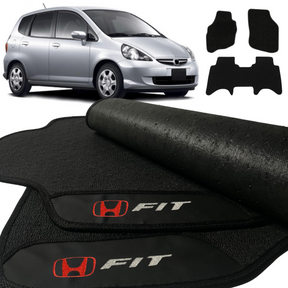 TAPETE BORRACHA PREMIUM FIT 2004 A 2008 3 PEÇAS