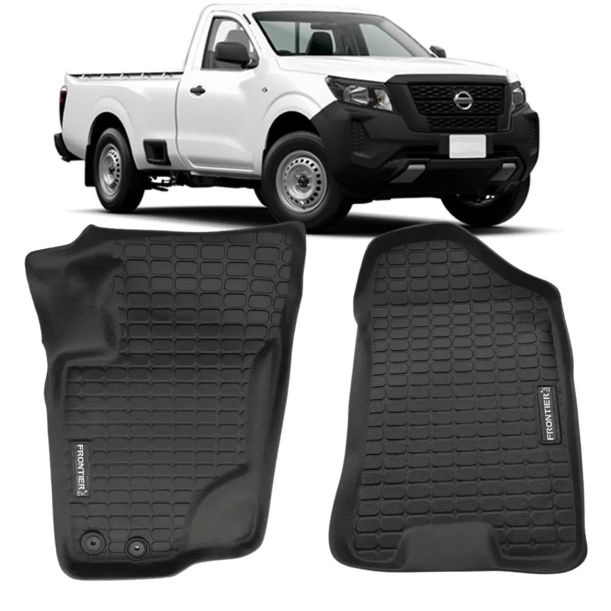 TAPETE TIPO BANDEJA PREMIUM FRONTIER 2023 A 2025 CABINE SIMPLES