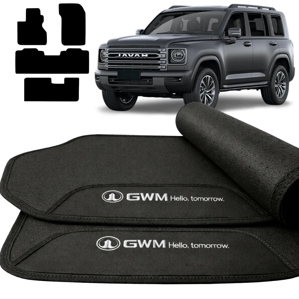 TAPETE BORRACHA PREMIUM HAVAL H9 2025 A 2026 4 PEÇAS