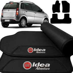 TAPETE BORRACHA PREMIUM IDEA ADVENTURE 2012 A 2017 3 PEÇAS