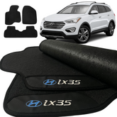 TAPETE BORRACHA PREMIUM IX35 2011 A 2023 PRETO 3 PEÇAS