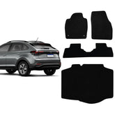 KIT TAPETES CARPETE PORTA MALAS + INTERNOS NIVUS 2020 A 2025