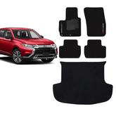 KIT TAPETES CARPETE PORTA MALAS + INTERNOS OUTLANDER 2014 A 2022