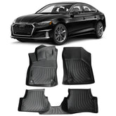 JOGO DE TAPETE BANDEJA PREMIUM A5 / S5 SPORTBACK 2018 A 2020 - COMPLETO