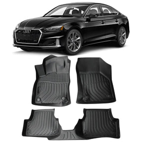 JOGO DE TAPETE BANDEJA PREMIUM A5 / S5 SPORTBACK 2018 A 2020 - COMPLETO