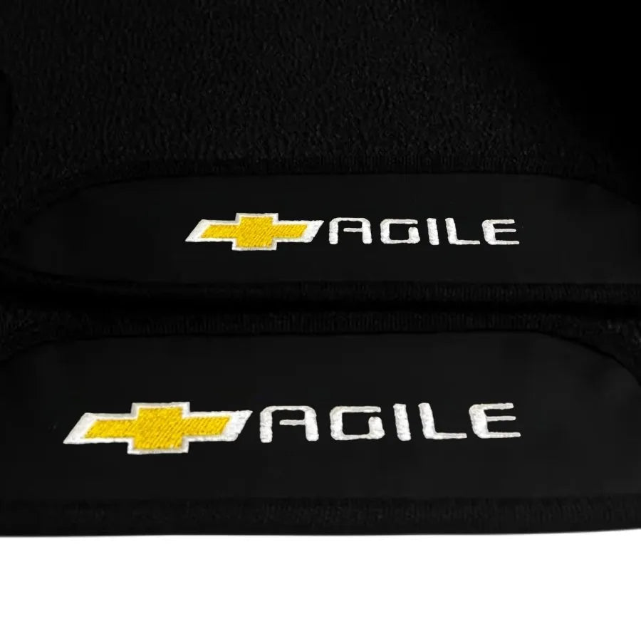 TAPETE BORRACHA PREMIUM AGILE 2009 A 2016 3 PEÇAS