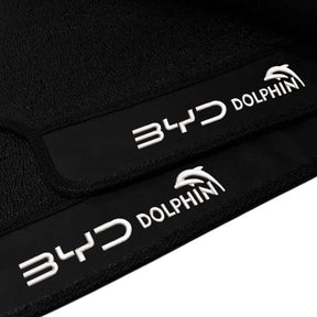 TAPETE BORRACHA PREMIUM BYD DOLPHIN PLUS 2023 A 2025 4 PEÇAS