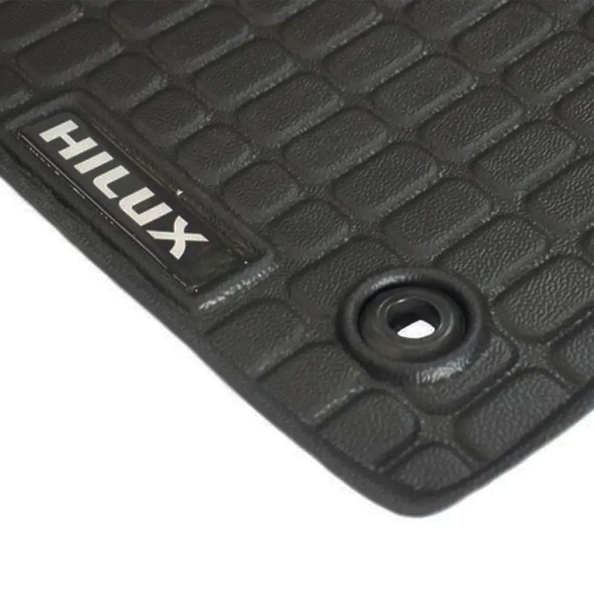 TAPETE TIPO BANDEJA PREMIUM HILUX 2016 A 2024 JOGO COMPLETO